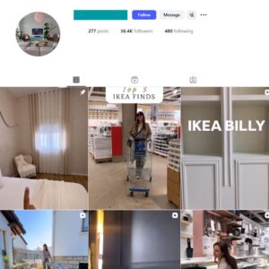 35K Cozy Interior Decor Instagram Account for Sale