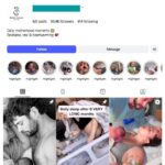 50K Motherhood Parenting Instagram Account for sale