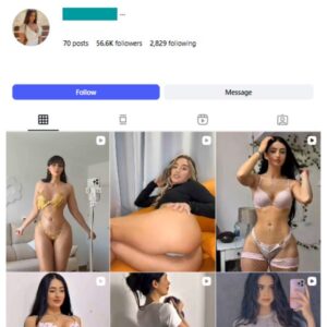 55K Babes Hot Girls Instagram Account for sale