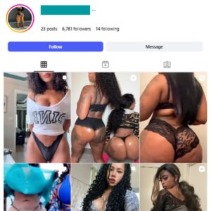 6K Adult Models Instagram Account for sale