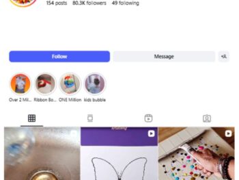 80K DIY Artwork Instagram Account for sale