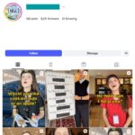 8K English Teaching Lessons Instagram Account for sale