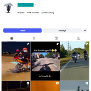 10K Streetracing Bikes Instagram Account for sale