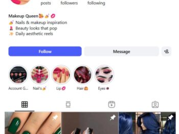 120K Makeup Beauty Nails Instagram Account for sale