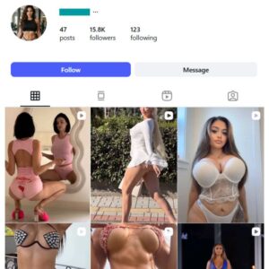 15K Babes Models Instagram Account for sale