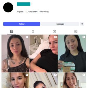 17K Girl Model Instagram Account for sale