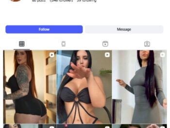 1K Curvy Models Instagram Account for sale