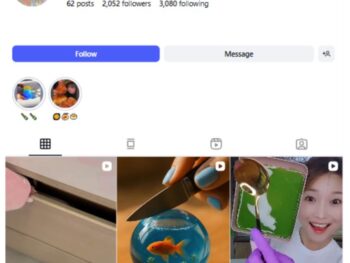 2K DIY ASMR Instagram Account for sale