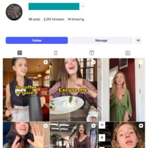 2K English Teaching Lessons Instagram Account for sale