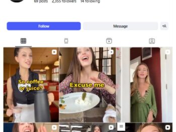 2K English Teaching Lessons Instagram Account for sale