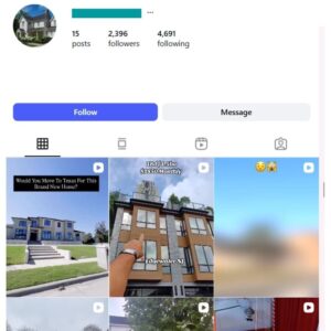 2K UK Home Renovation Decor Instagram Account for sale