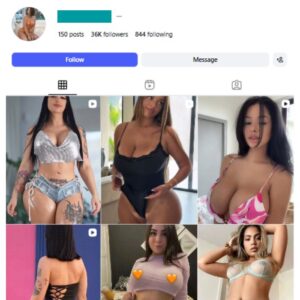 35K Curvy Models Instagram Account for sale