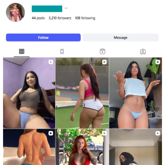 3K Babes Hot Girls Instagram Account for sale