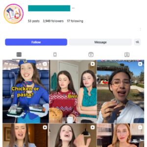 3K English Learning Instagram Account for sale