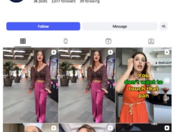 3K English Tutorial Lessons Instagram Account for sale