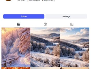 3K Travel Scenery Instagram Account for sale