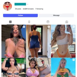 4K Babes Hot Girls Instagram Account for sale