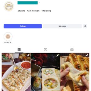 4K Indian Fast Food Instagram Account for sale