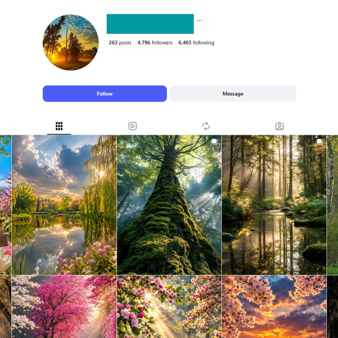 4K Travel Scenery Instagram Account for Sale 4K Travel Scenery Instagram Account for Sale