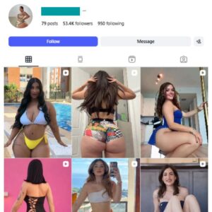 50K Adult Models Instagram Account for sale
