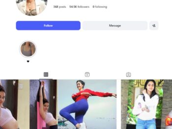 54K Bollywood Actress Instagram Account