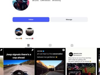 5K Motorcycle Bikes Instagram Account for Sale