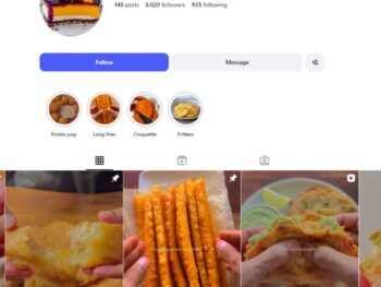 6K Food and Cooking Instagram Account