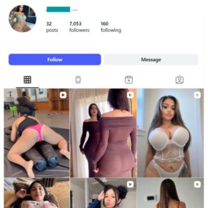 7K Girls Babes Instagram Account for sale