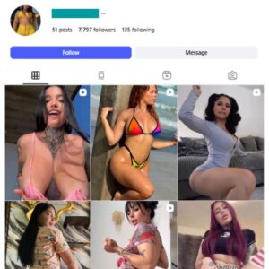 7K Hot Models Instagram Account for sale