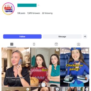7K Learn English Instagram Account for sale