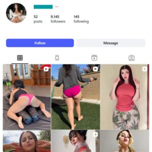 9K Adult Models Instagram Account for sale