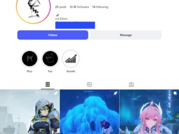 13K Anime Edits & Aesthetic Clip Instagram Account