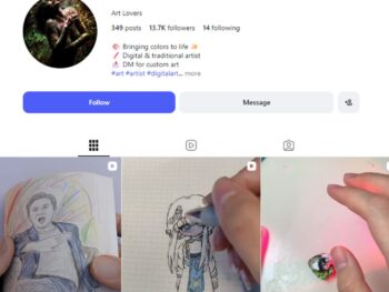 13K Art Showcase Instagram Account