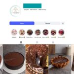 140K Cake Desserts Food Instagram Account for Sale