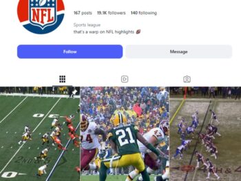 19K NFL News Instagram Account