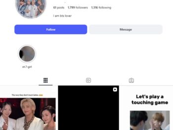 1K BTS Fan Instagram Account