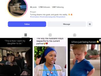 1K Motivational Reels Instagram Account