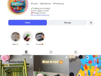 1K Satisfying Craft Instagram Account