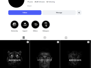 28K Motivational Instagram Account