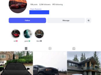 2K Exotic Car Instagram Account