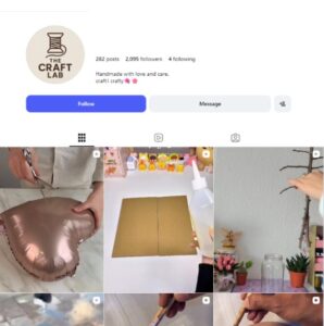 2K Handmade craft Instagram Account for sale