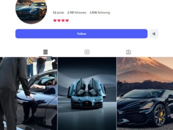 2K Luxury & Exotic Car Instagram Account