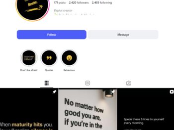 2K Motivational Quotes Instagram Accounts