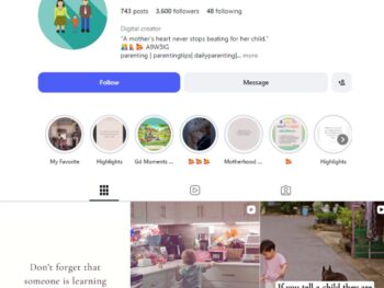 3K Family Motivation Instagram Account