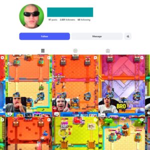 3K Jynxzi Streaming Gaming Instagram Account for Sale