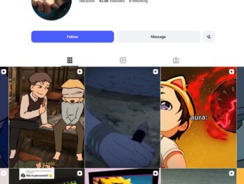 40K Animation Reels Instagram Account for Sale