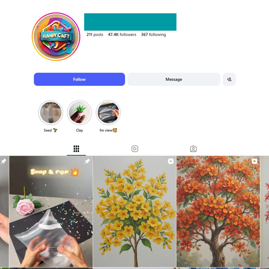 45K Satisfying Craft Instagram Account for Sale 45K Satisfying Craft Instagram Account for Sale