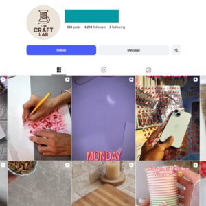 4K Handmade craft Instagram Account for Sale