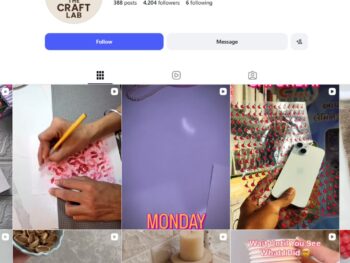 4K Handmade craft Instagram Account for Sale