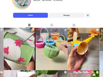 50K DIY Tutorials Instagram Account for Sale